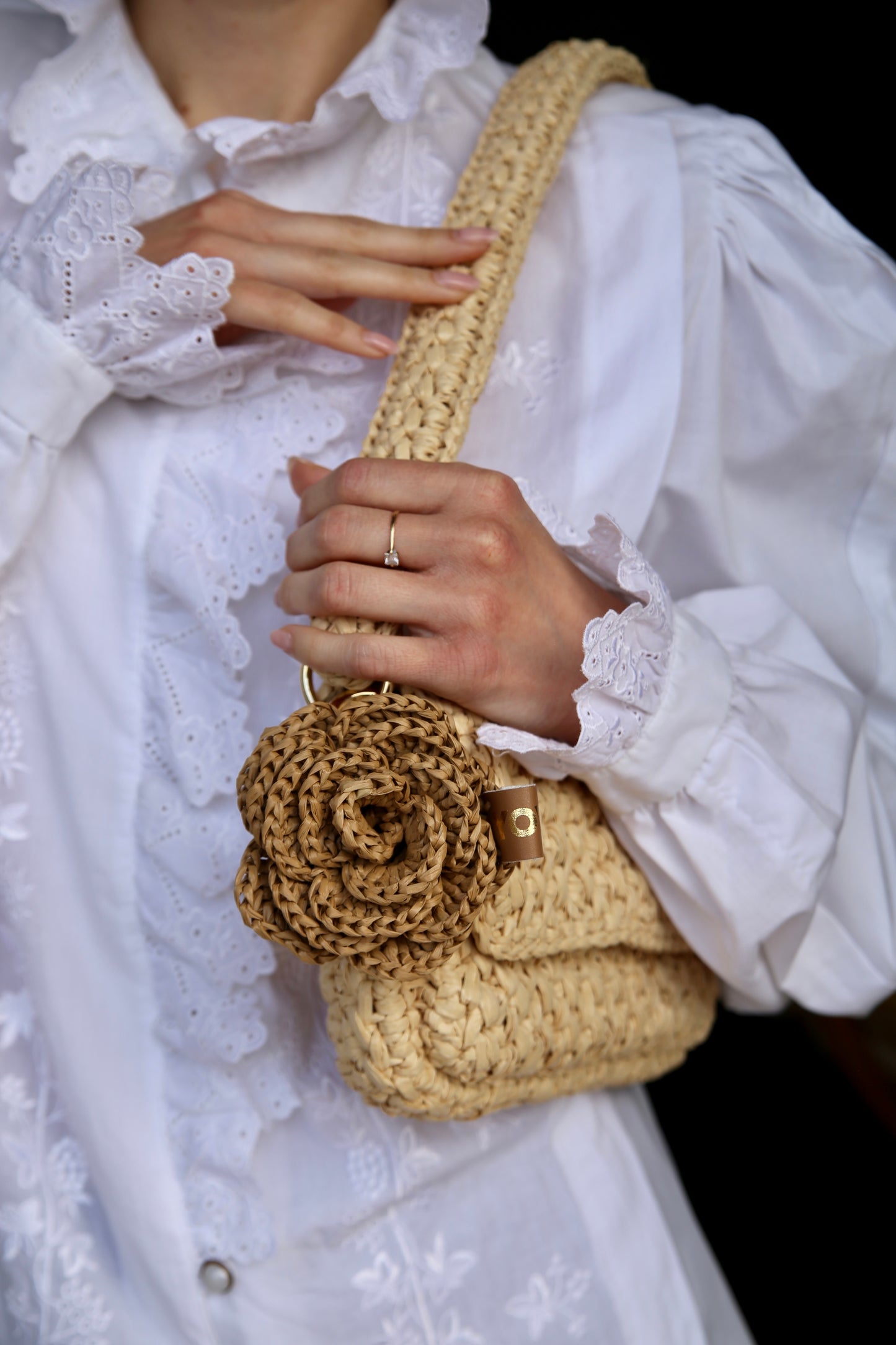 Fiore - Raffia Charm