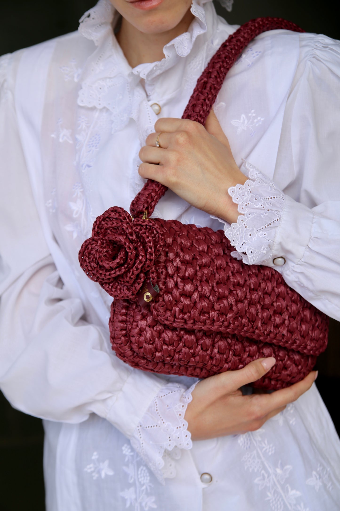 Fiore - Raffia Charm