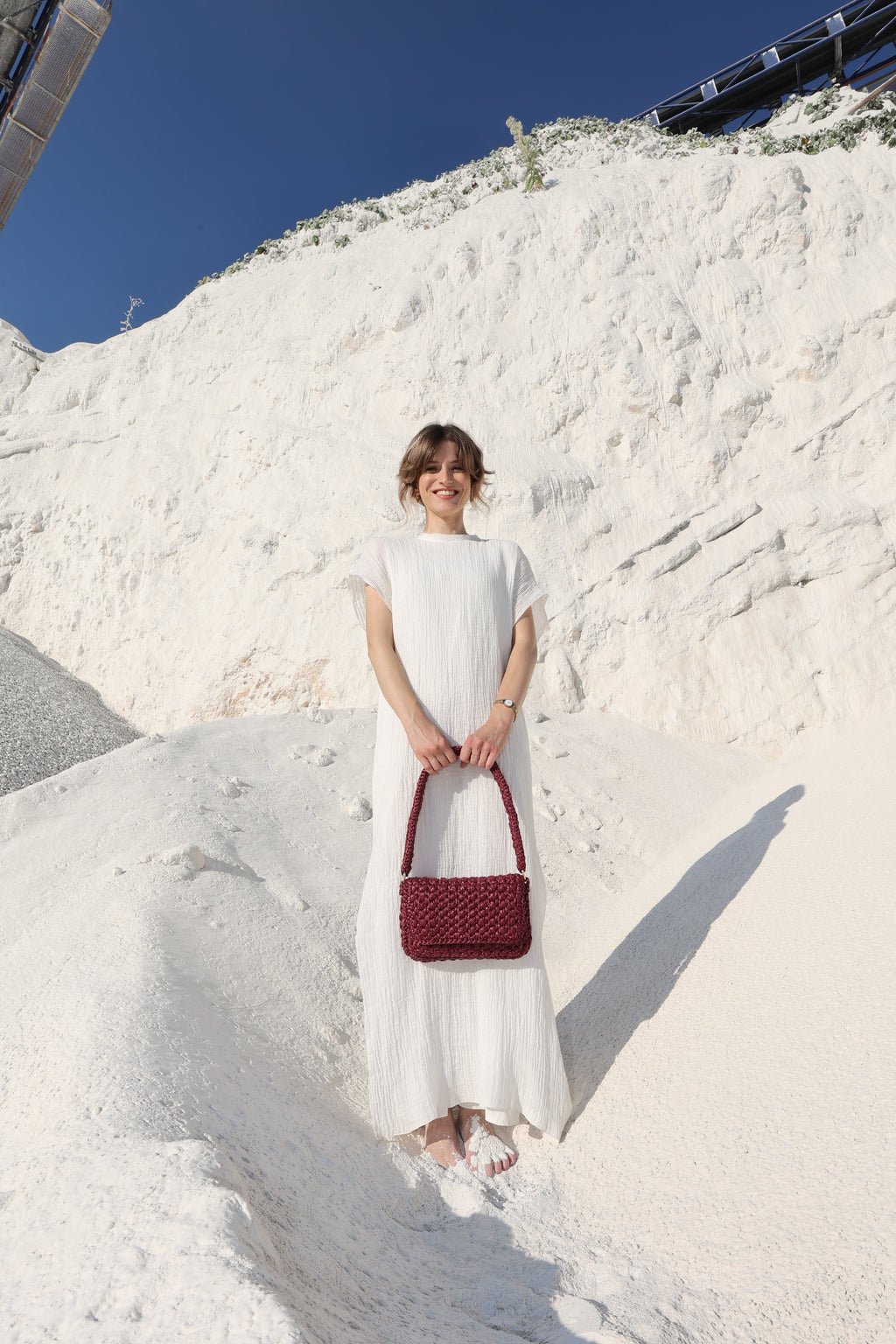 Baguette Bag Burgundy