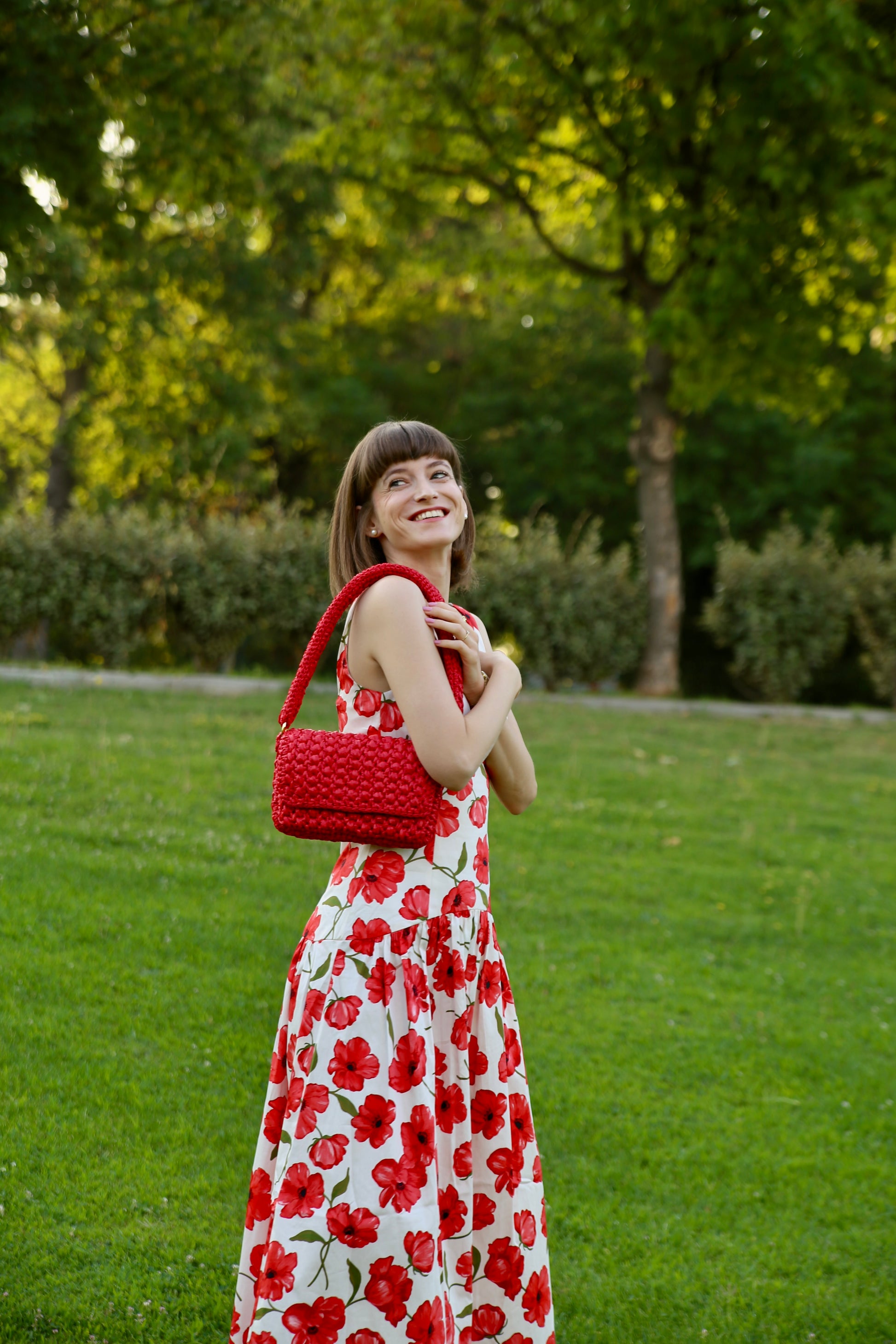 Baguette Bag Red