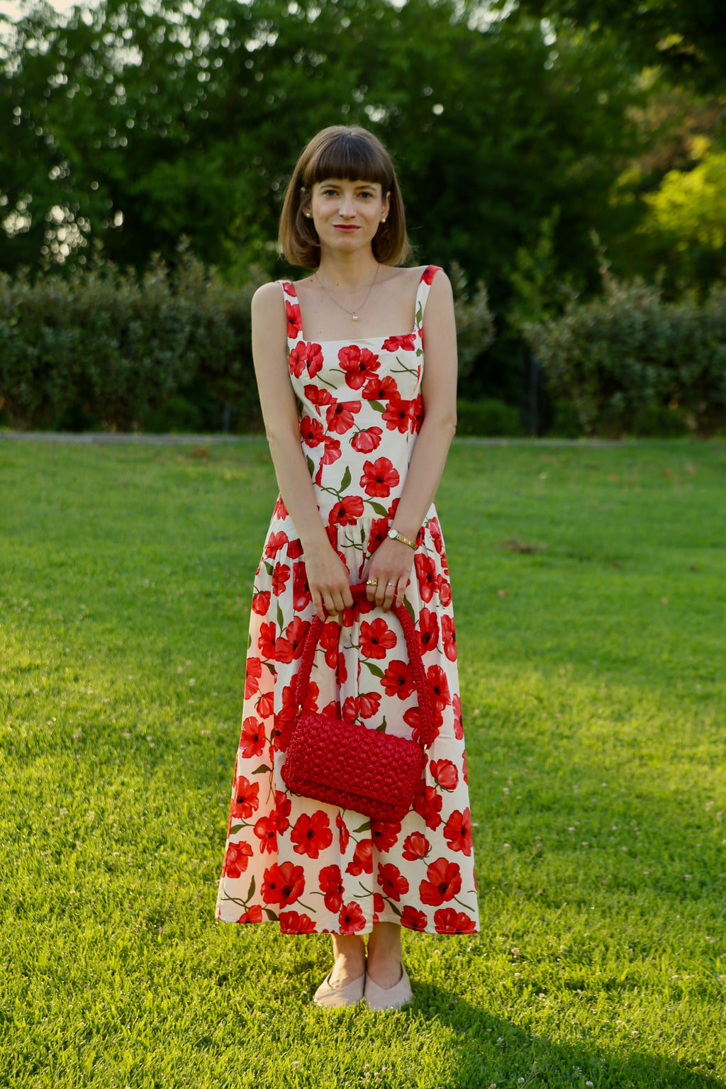 Baguette Bag Red