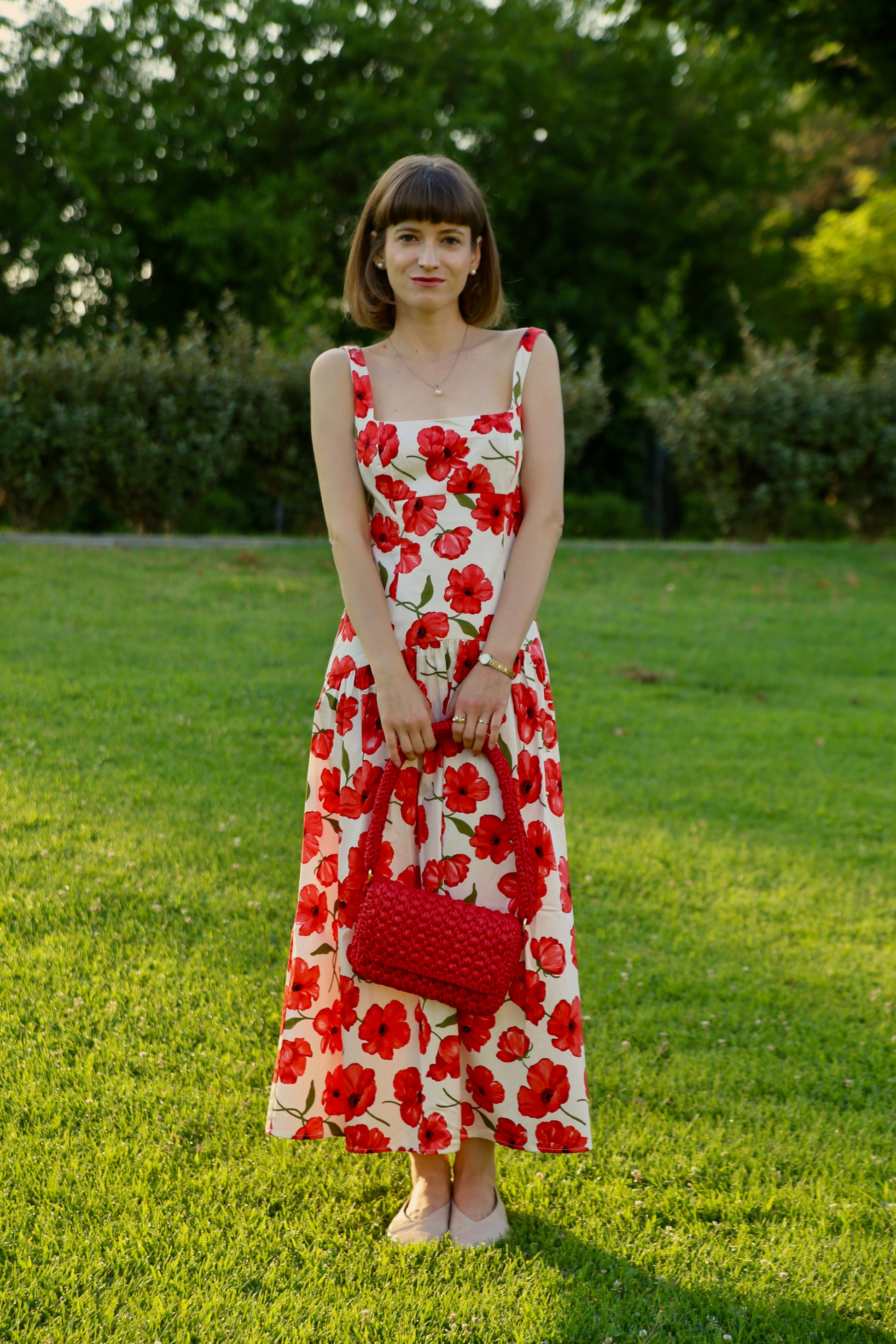 Baguette Bag Red